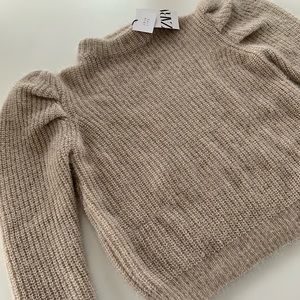 ZARA knit long sleeve shirt brand new with tag
